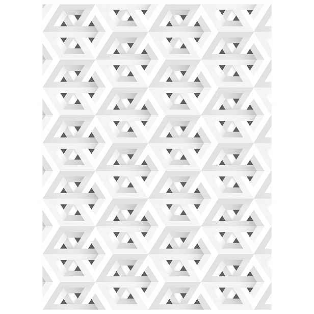 Fototapeta Geometrie prostoru Abstrakce Černá Minimalismus 184x254 lepidlo