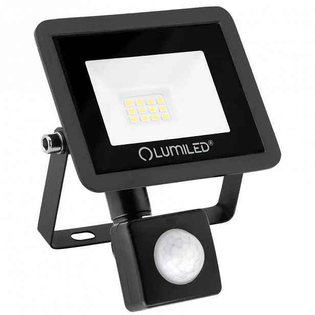 Lumiled LED reflektor Zuna 10W s pohybovým čidlem 4000K