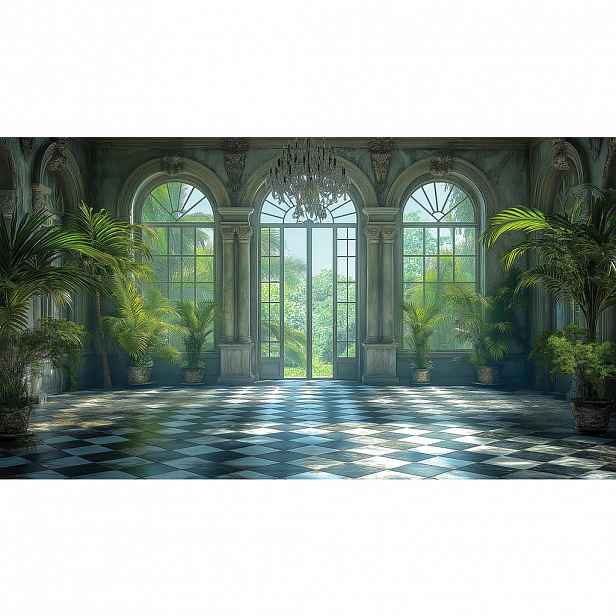 Euroart MALBA NA PLÁTNĚ, architektura, 180/100 cm