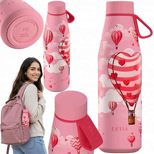 Termoláhev 500 ml láhev na pití do školy na Teplé Studené Nápoje Vodu do práce