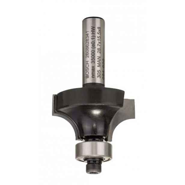 Bosch - Frézovací bit na dřevo, zaoblovací, 28,7x53 mm 2608628341