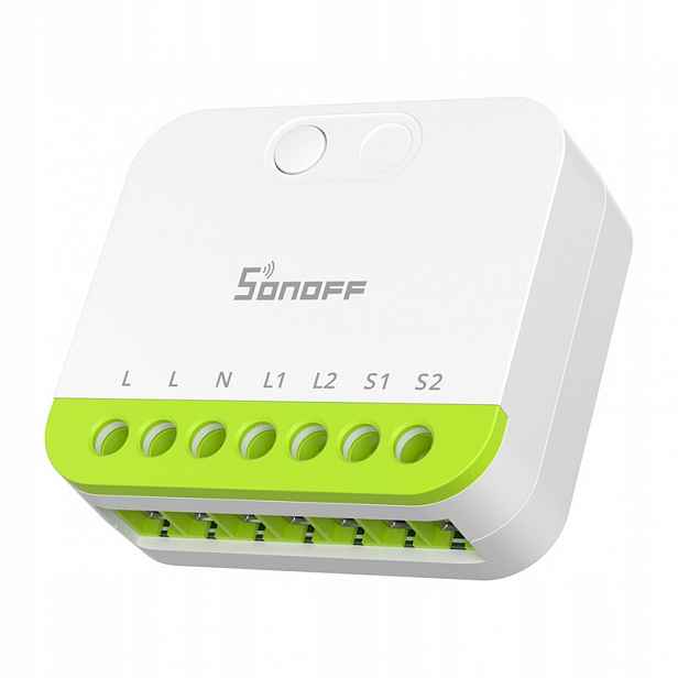 Dvoukanálový Chytrý Přepínač Zigbee Sonoff MINI-ZB2GS