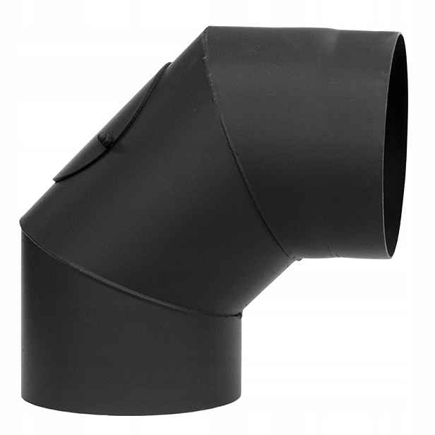 kouřové koleno Pevné s čističem 90 stupňů Fi 130 mm