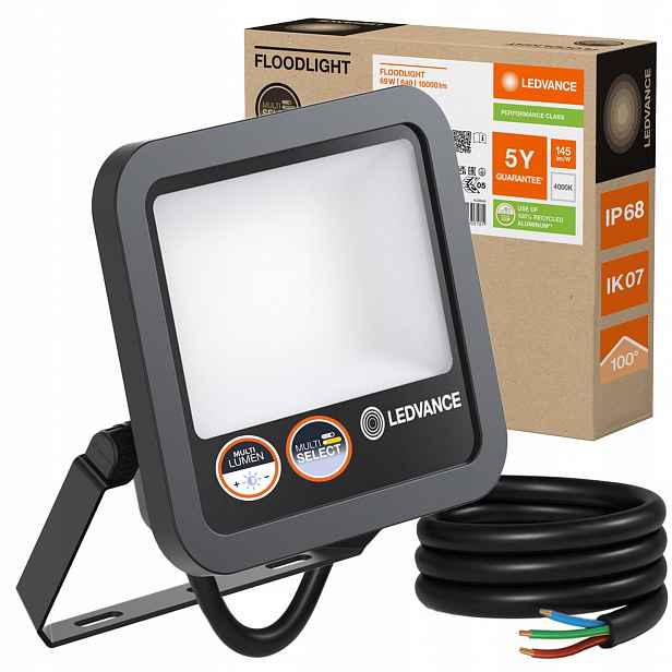Led reflektorová lampa 69W 4000K Vodotěsná Venkovní Ledvance Floodlight