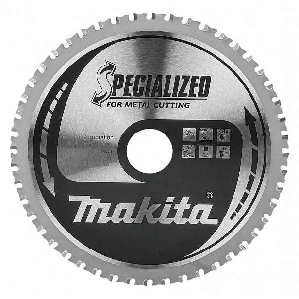 Makita - Pilový kotouč na kov, 185x30 mm, 48 zubů B-33451