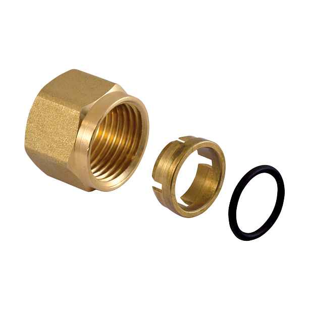 Novaservis Svěrné šroubení 1/2"- pro měděné trubky 15 mm, 2 ks (ZL15CU15)