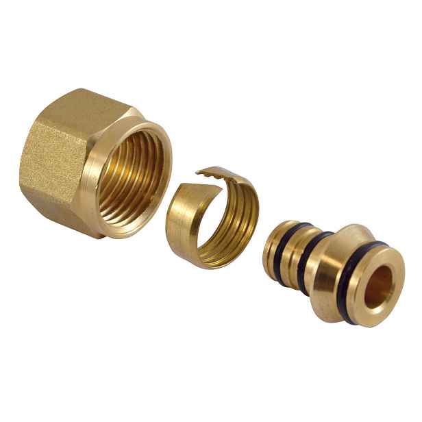 Novaservis Svěrné šroubení 1/2"- pro AL-PEX 16x2 mm, 2 ks (ZL15PEXAL)