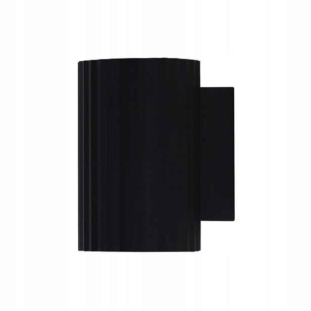 Nástěnné svítidlo černé dekorativní tuba do ložnice obývacího pokoje 14 cm Light Prestige