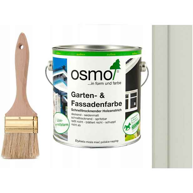 Osmo Barva na dřevo fasád 7535 Světle Šedá 0,75L