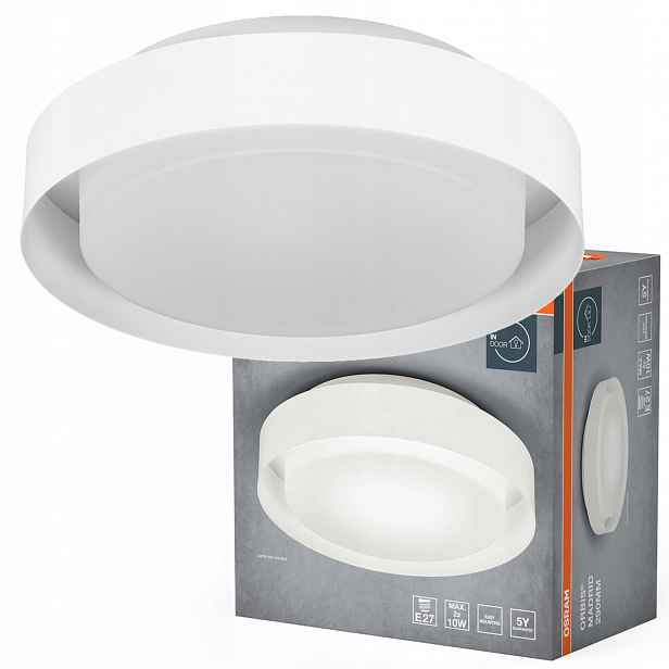 Stropní Svítidlo Led nástěnné svítidlo 2x E27 Bílý Orbis Osram