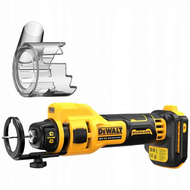 Akumulátorová frézka/řezačka na desky G-k 18V DeWALT DCE555N