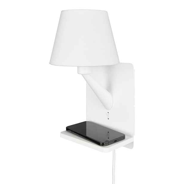 Bílé nástěnné svítidlo Comfort – Trio