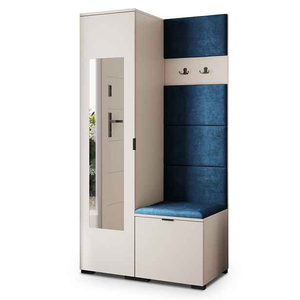 MASSENO MODERNÍ PŘEDSÍŇOVÁ SESTAVA VIRA, 95/181/51 cm, kašmírová