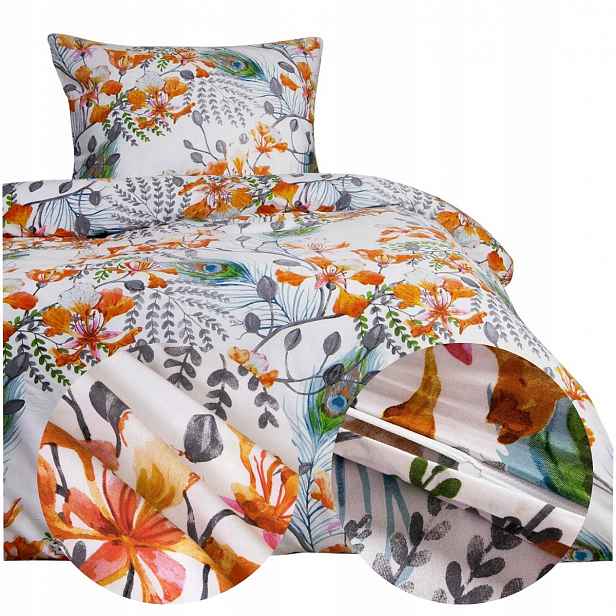 Povlečení Bavlněné 220x200 3 Č. 2 povlečení 70x80 Cotton Love měkká