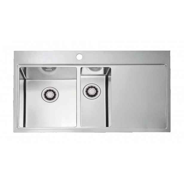 Alveus Pure - Dřez 98x53 cm, Quick-Close, nerez 1149519