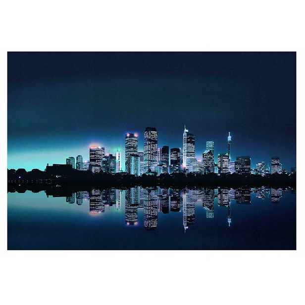 Fototapeta Město V Noci New York Ložnice 416x254