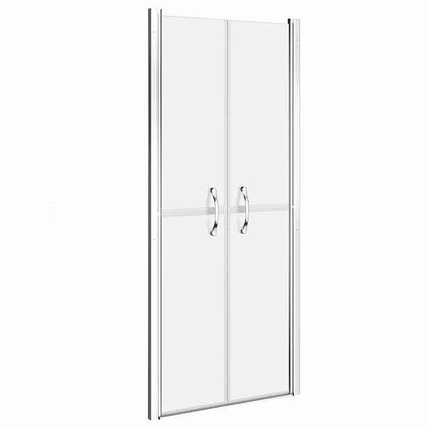 vidaXL Sprchové dveře matné ESG 86 x 190 cm