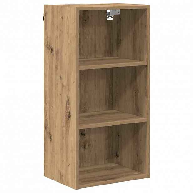 vidaXL Závěsná skříňka Artisanový dub 40 x 29,5 x 80 cm