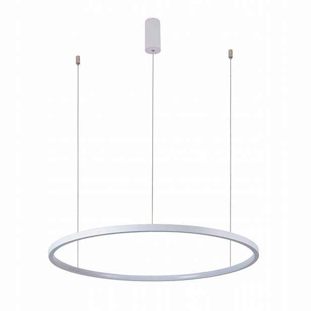Závěsná lampa Led lustr Vinola Bílá 48W Regulace výšky Italux