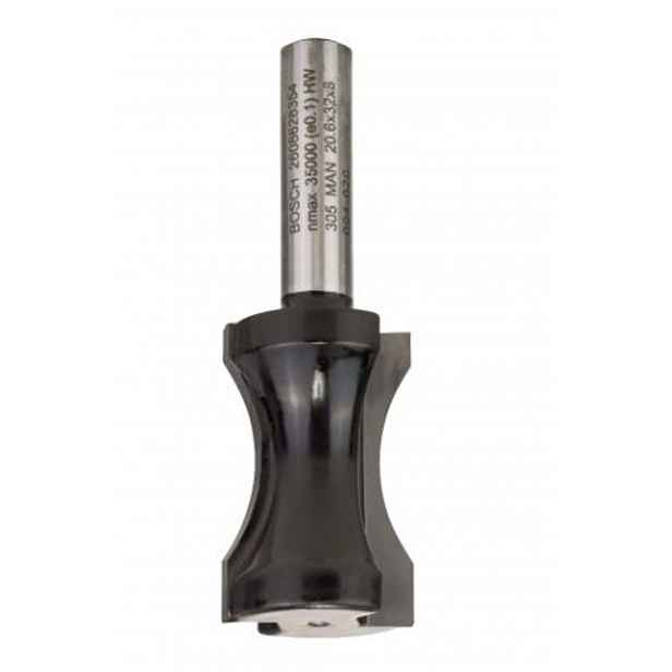 Bosch - Frézovací bit na dřevo, na ploché zaoblení, 20,6x63,5 mm 2608628354