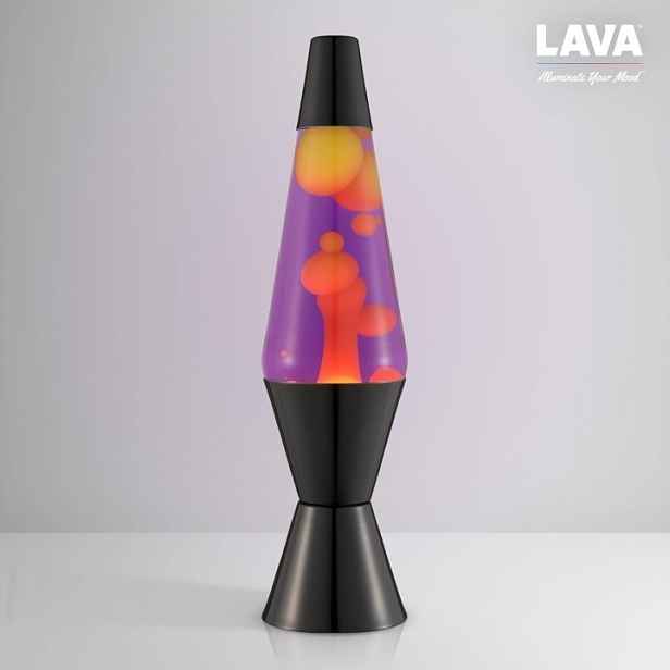 Lampa Lava Dekorativní Elegantní, Pohyblivá, Ideální Do Ložnice, Barevná, 36 CM