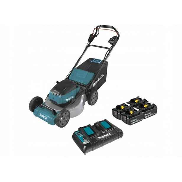 Makita DLM530PT4 akumulátorová sekačka 53 cm 2x18 V