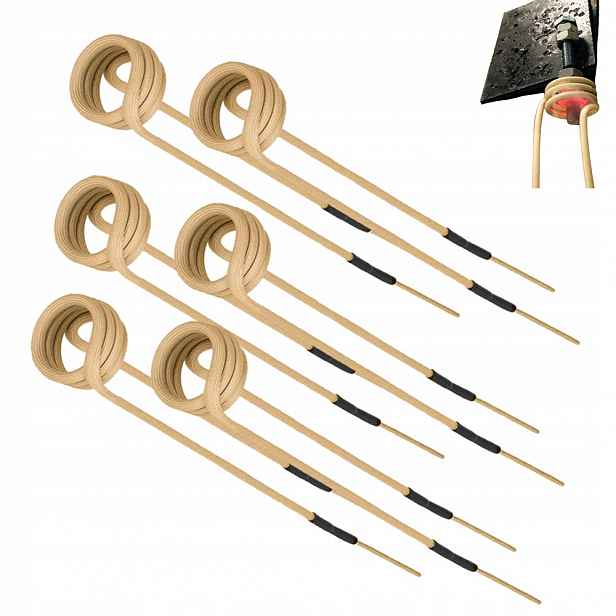 Sada Indukčních Cívek 30/40/45 MM Flexibilní Pro Šrouby A Ložiska 1200°C
