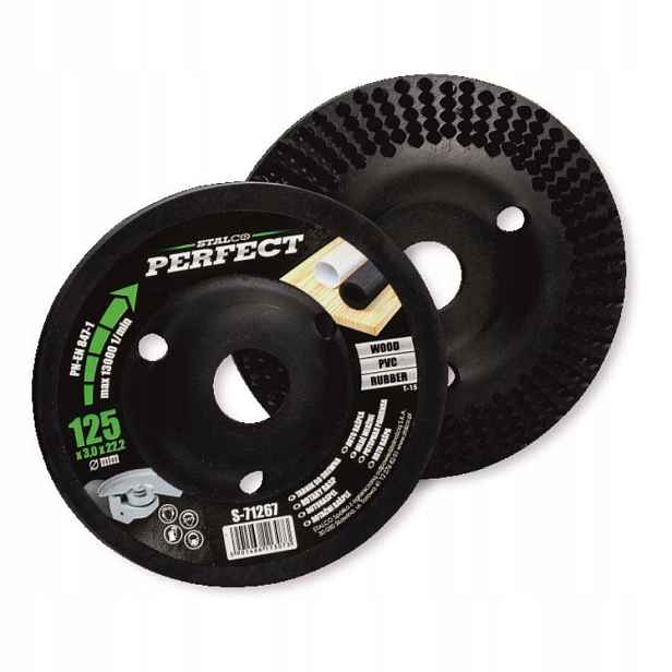 kotouč rotační rovný 125x3.0x22,2mm pro úhl.brusky Stalco