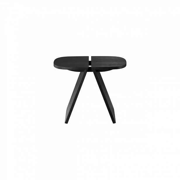 Odkládací stolek, kolekce AVIO |  V 45 cm, Š 55 cm, H 30 cm  - Černý dub - Blomus