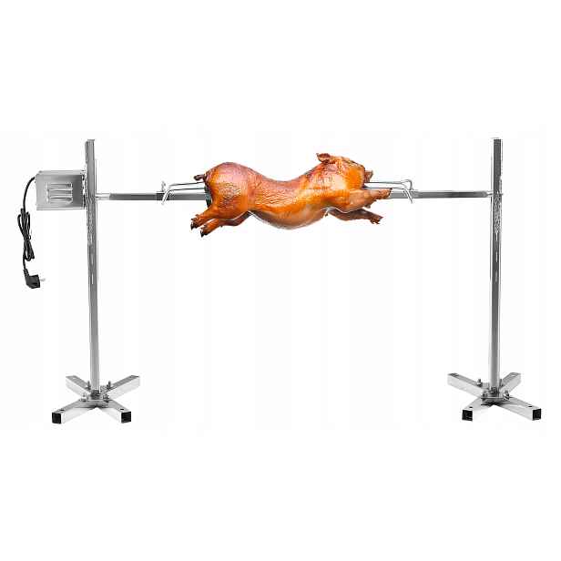 Rožen Otočný Elektrický Rožno Ohniska Grilla Rotisserie 30 kg
