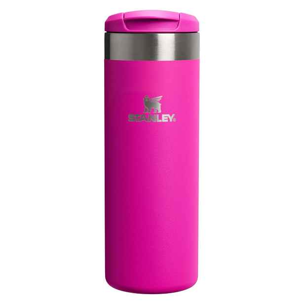 Růžový termo hrnek z nerezové oceli 470 ml AeroLight™ Transit Mug Violet Blossom – Stanley