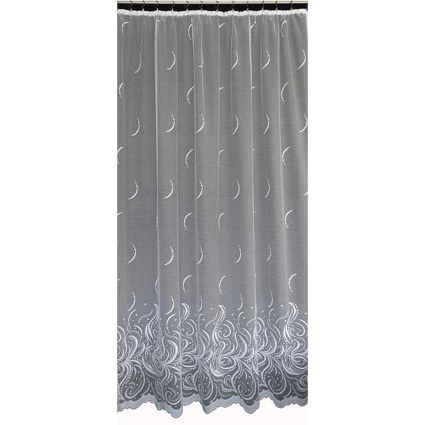 Mg Záclona 4412/4114 Bílá 320x250 hotová s páskou