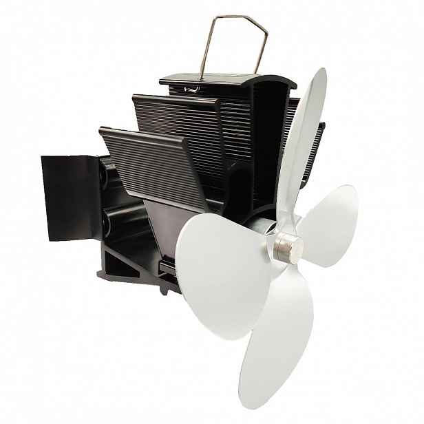 Ventilátor na kouřovod FLAMINGO čtyřlopatkový magnetický, stříbrný FLHSF17-262