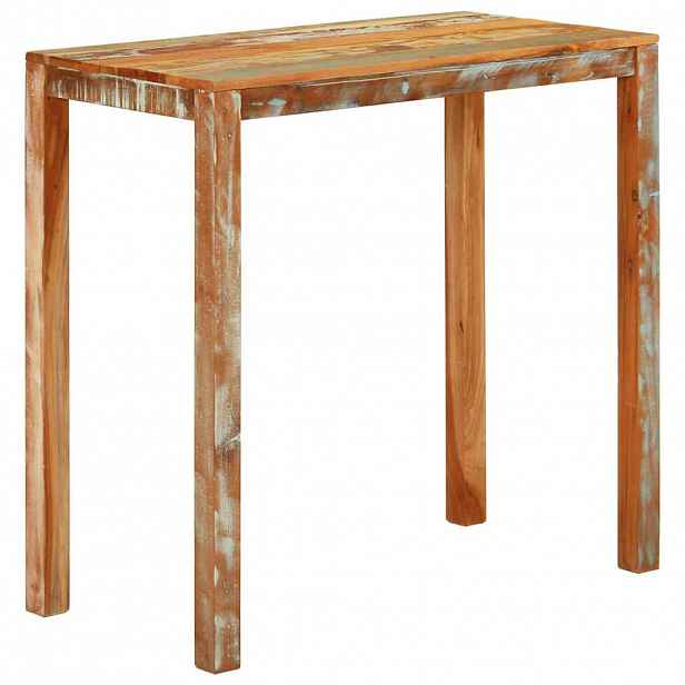 vidaXL Barový stůl 112 x 55 x 108 cm masivní recyklované dřevo