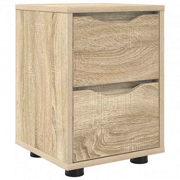 vidaXL Noční stolek Sonoma dub 30,5 x 30 x 43 cm Kompozitní dřevo