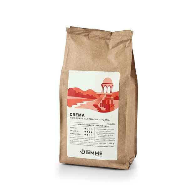 Zrnková káva Crema CAFFE DIEMME 500 g