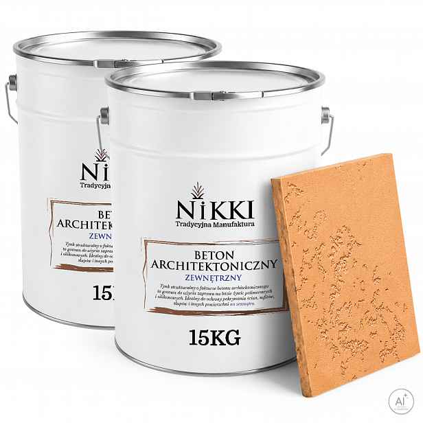 Dekorativní venkovní architektonický beton 10 m2 2x15 kg Karamelový F596