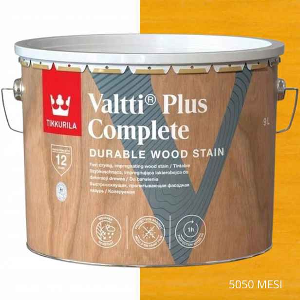 Tikkurila Lakovací Hmota Valtti Plus Complete 9L Barva 5050 Měsíců