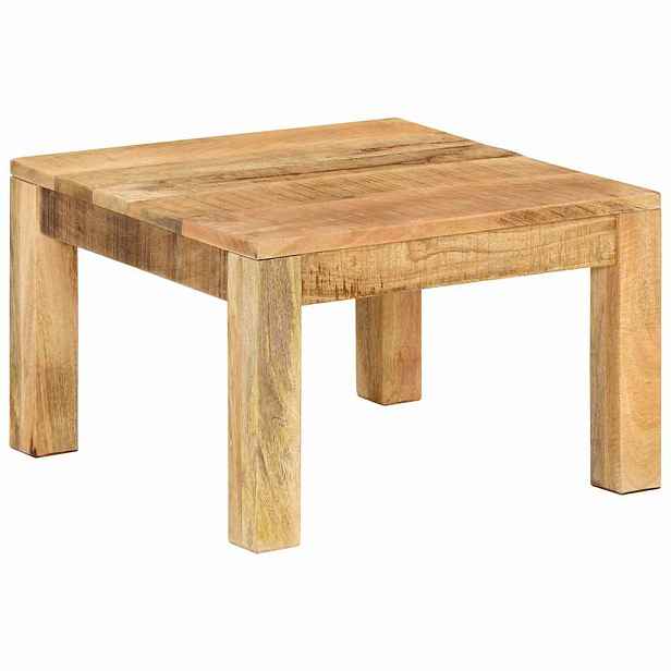 vidaXL Konferenční stolek 55 x 55 x 35 cm masivní mangovníkové dřevo
