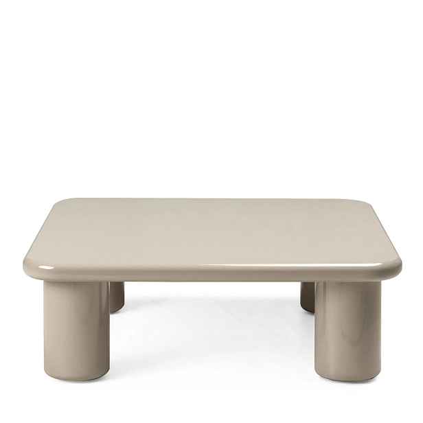 Hector Konferenční stolek Cherry 90 cm tmavě béžový