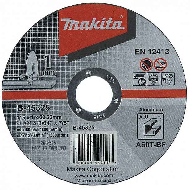 Makita - Řezný kotouč na hliník 115x22,2 mm B-45325