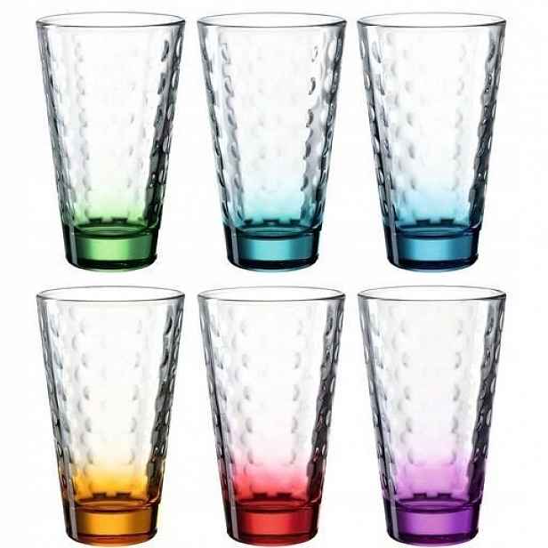 Sada 6 vysokých sklenic 300 ml Opitc