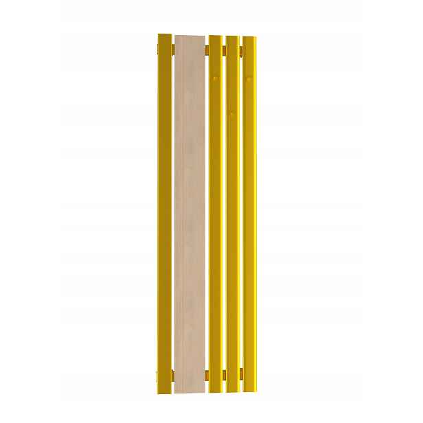 Dekorativní panelový radiátor Bello wood hook 120/52 Zlatý