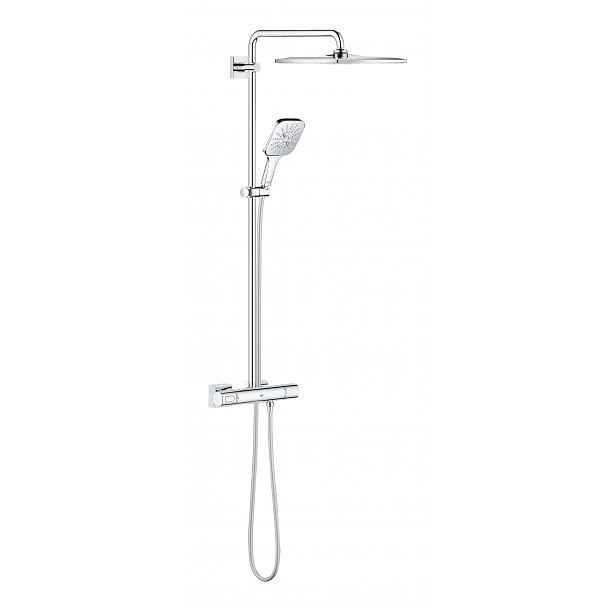 Grohe Rainshower SmartActive Cube - Sprchový set 310 s termostatem, 3 proudy, chrom 26649000
