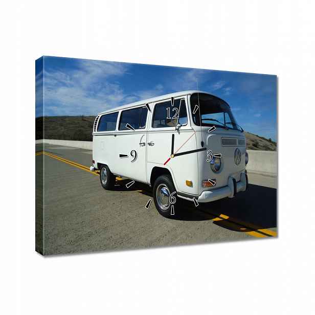 Nástěnné hodiny Volkswagen Transporter 60x40