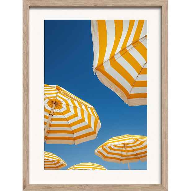 Tištěný obraz s rámem 30x40 cm Umbrellas  – Styler