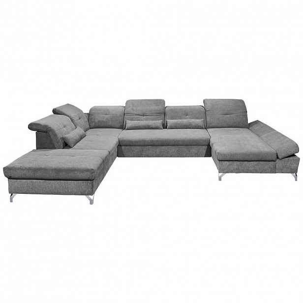 MID.YOU SEDACÍ SOUPRAVA, textil, tmavě šedá