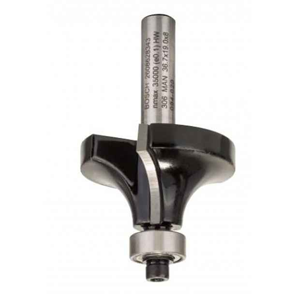 Bosch - Frézovací bit na dřevo, zaoblovací, 36,7x60 mm 2608628343