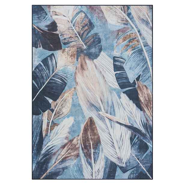 Kusový koberec Isak CA30020 blau – na ven i na doma, 160x230, vícebarevná, chodba / předsíň, My Flair