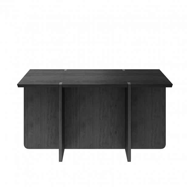 Lavička, kolekce ENGAWA |  V 46 cm, Š 90 cm, H 35 cm  - Černá - Blomus